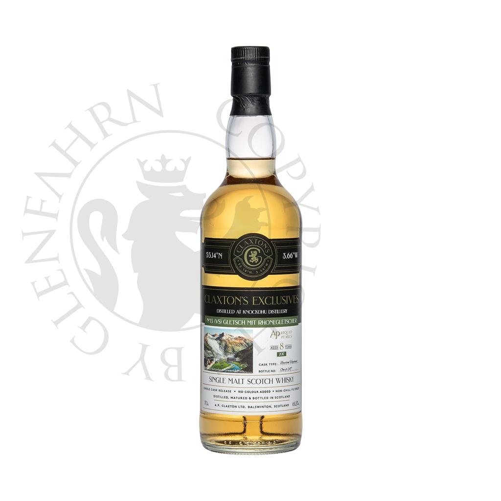 Knockdhu 2017 8y HSP Edition No.13 Gletsch mit Rhonegletscher Claxton's Single Malt Scotch Whisky 70cl