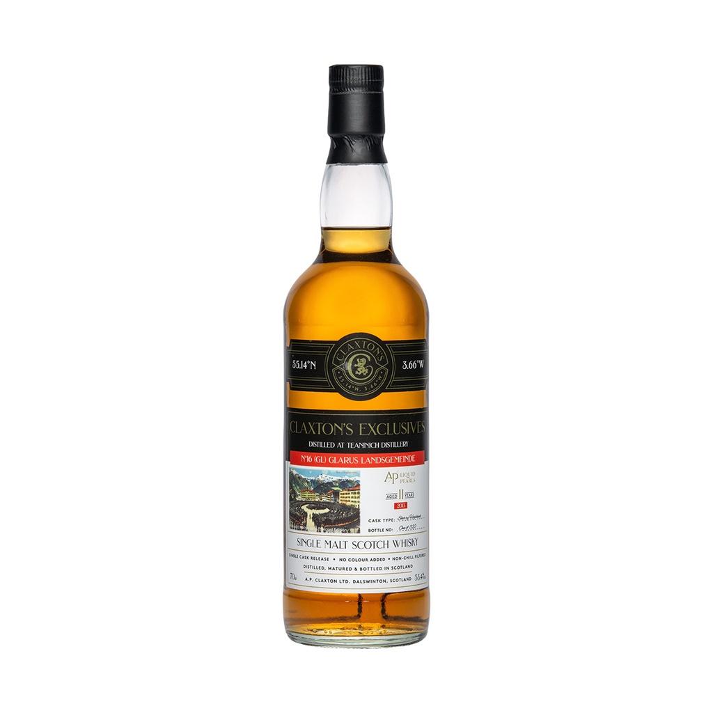 Teaninich 2013 11y HSP Edition No.16 Glarus Landsgemeinde Claxton's Single Malt Scotch Whisky 70cl