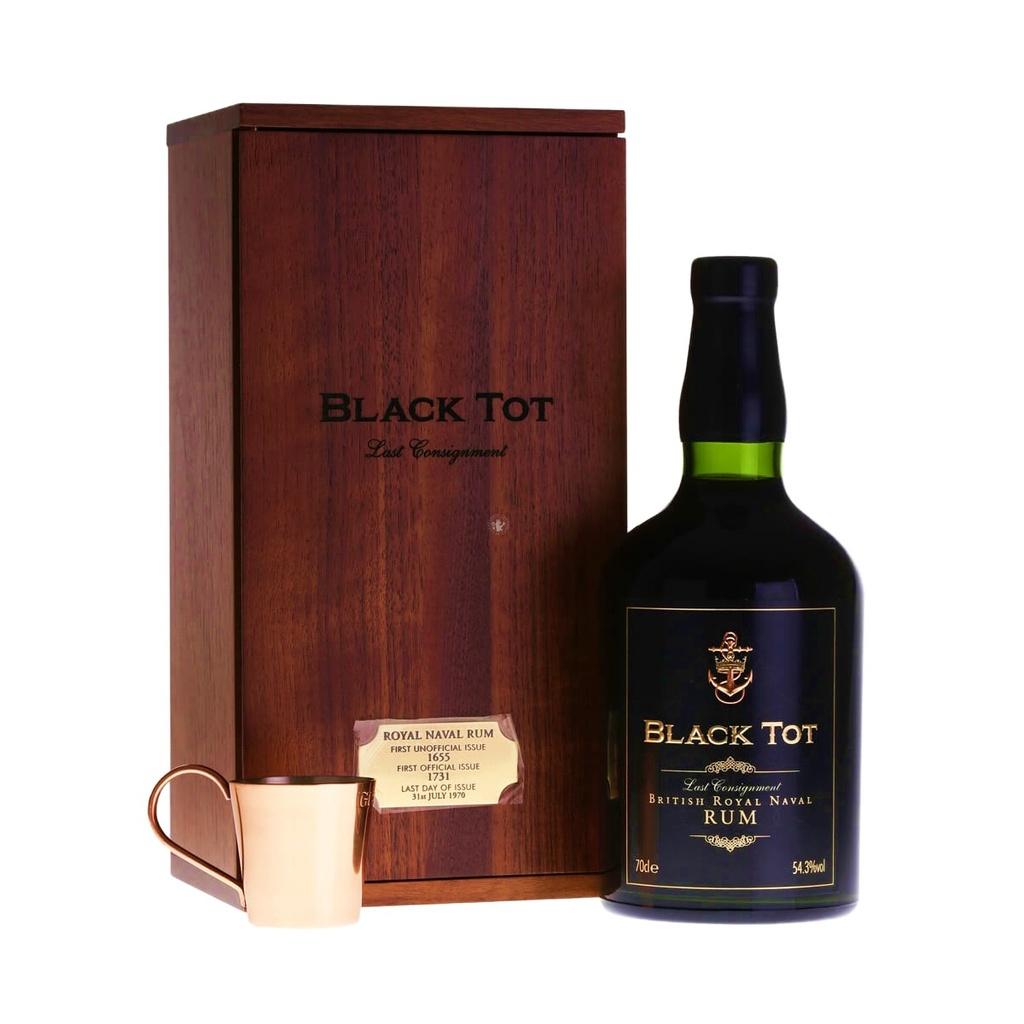 Black Tot Last Consignment British Royal Naval Rum 70cl