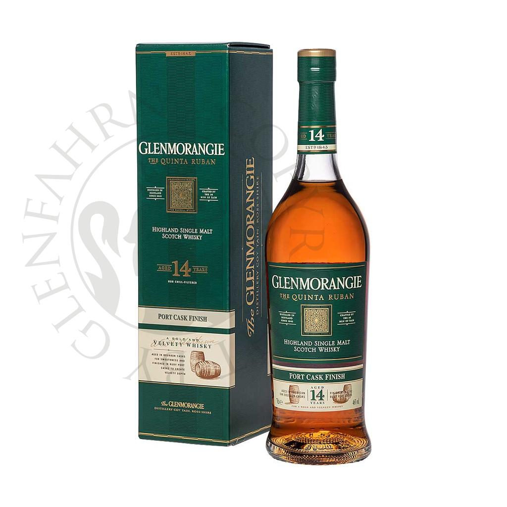 Glenmorangie 14y The Quinta Ruban Port Cask Finish Single Malt Scotch Whisky 70cl