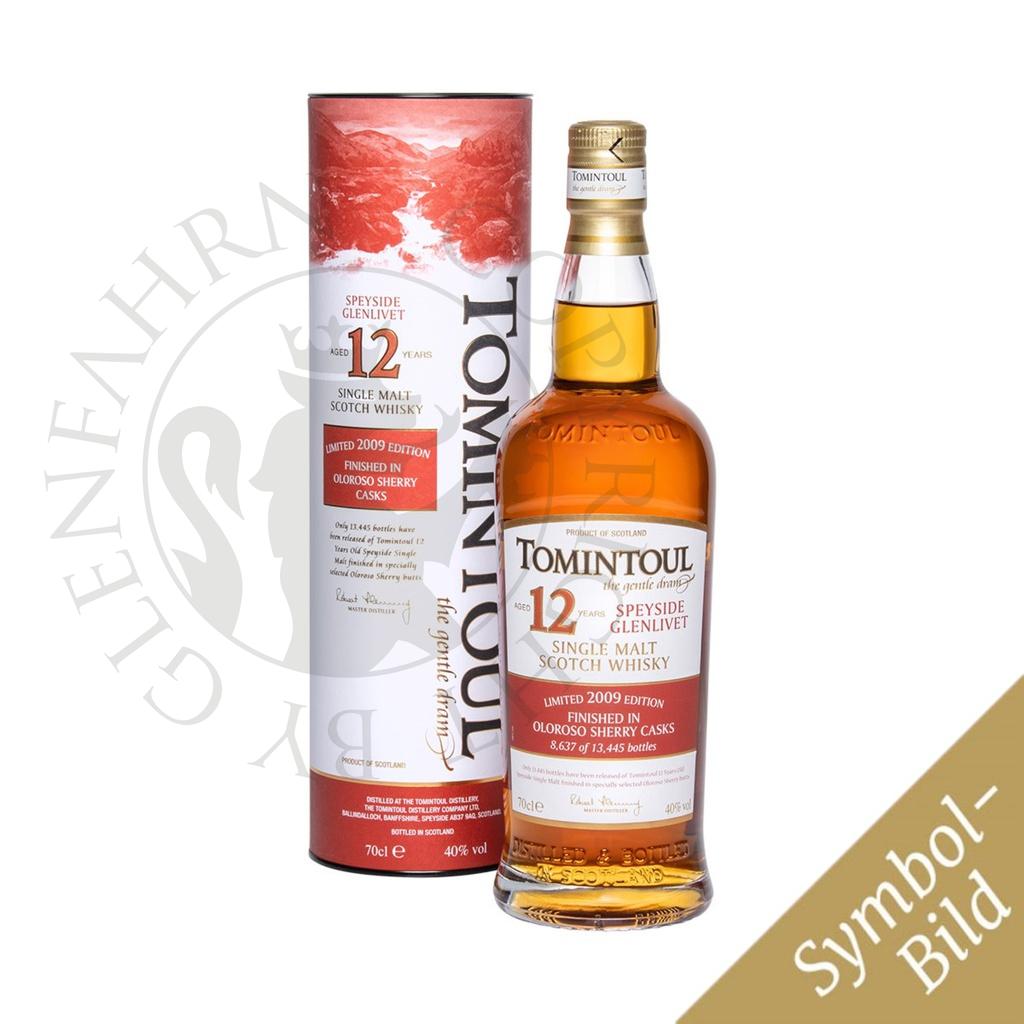 Tomintoul 12y Oloroso Sherry Cask Finished Single Malt Scotch Whisky 70cl