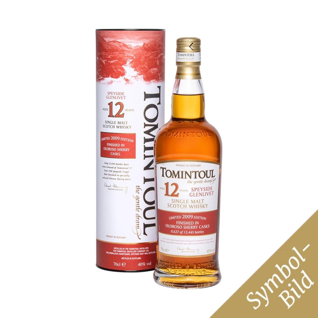 Tomintoul 12y Oloroso Sherry Cask Finished Single Malt Scotch Whisky 70cl