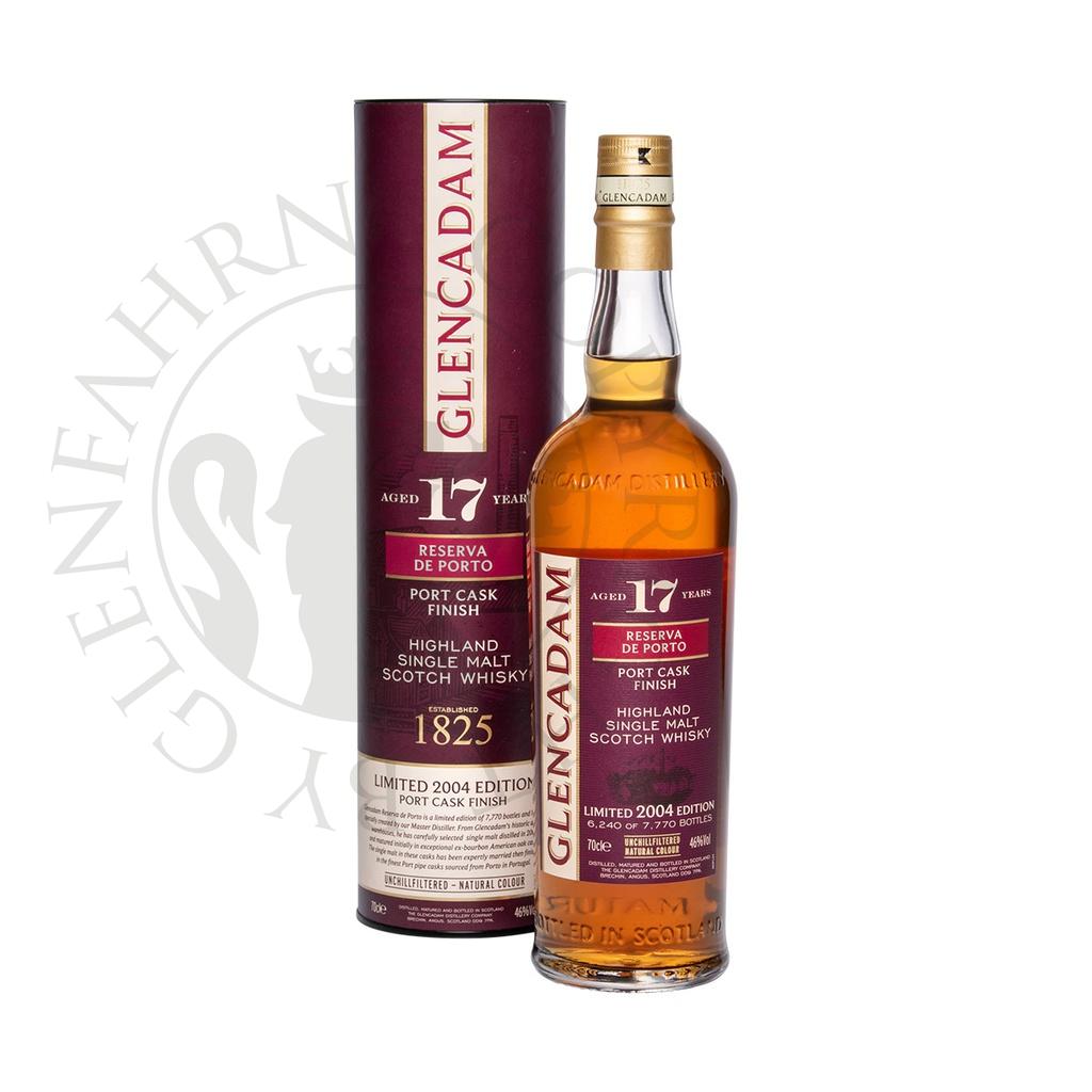 Glencadam 2004 17y Reserva de Porto Port Cask Finish Single Malt Scotch Whisky 70cl