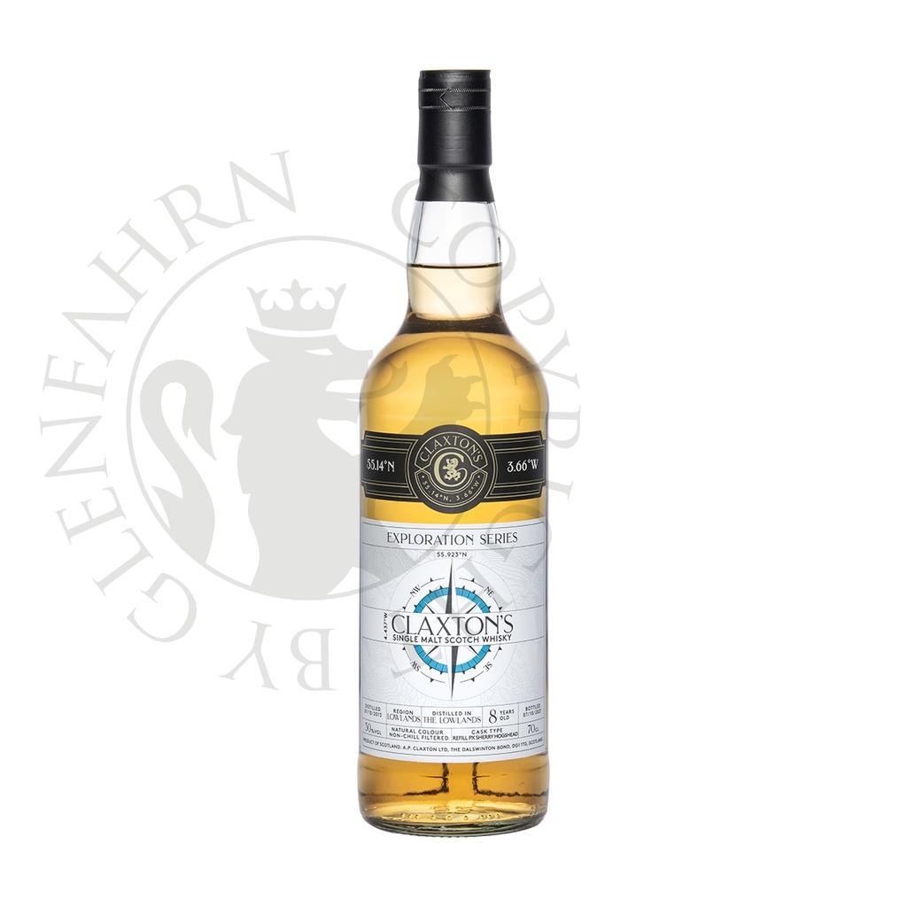 Lowlands 2013 8y Exploration Series Claxton's Single Malt Scotch Whisky 70cl