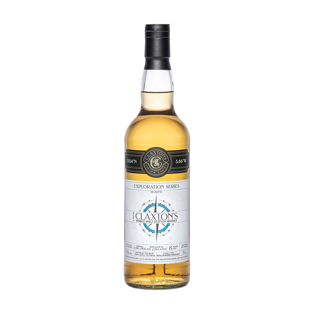 Lowlands 2013 8y Exploration Series Claxton's Single Malt Scotch Whisky 70cl