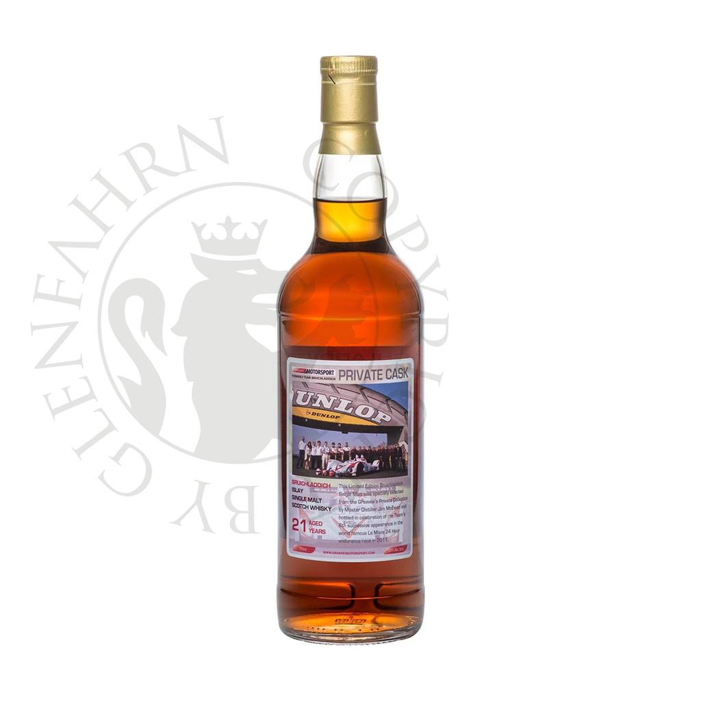 Bruichladdich 1990 21y Private Cask for Greaves Motorsport 70cl