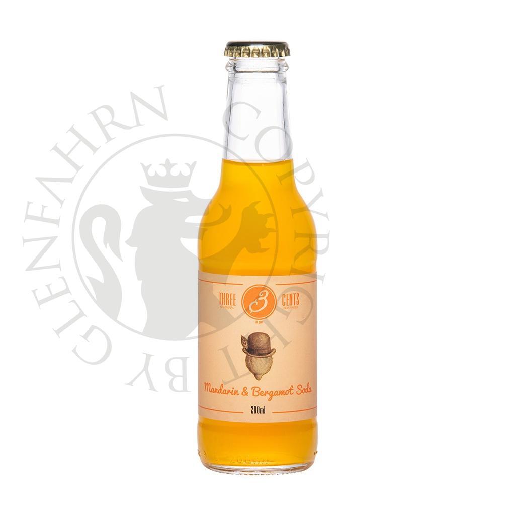 Three Cents Mandarin & Bergamotte Soda 200ml