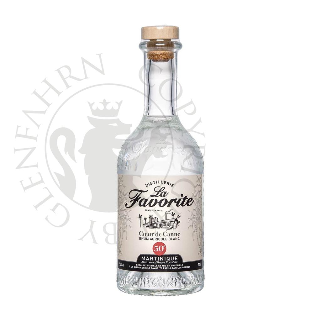 La Favorite Coeur de Canne Blanc Rhum Agricole Blanc 70cl