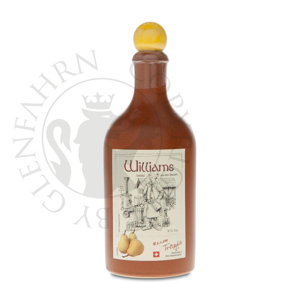 Tröpfli Williams Steingut-Flasche 50cl