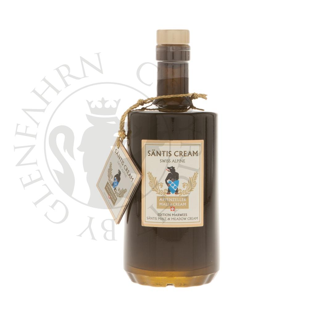 Säntis Cream Edition Marwees Swiss Alpine Whisky Cream Likör 50cl