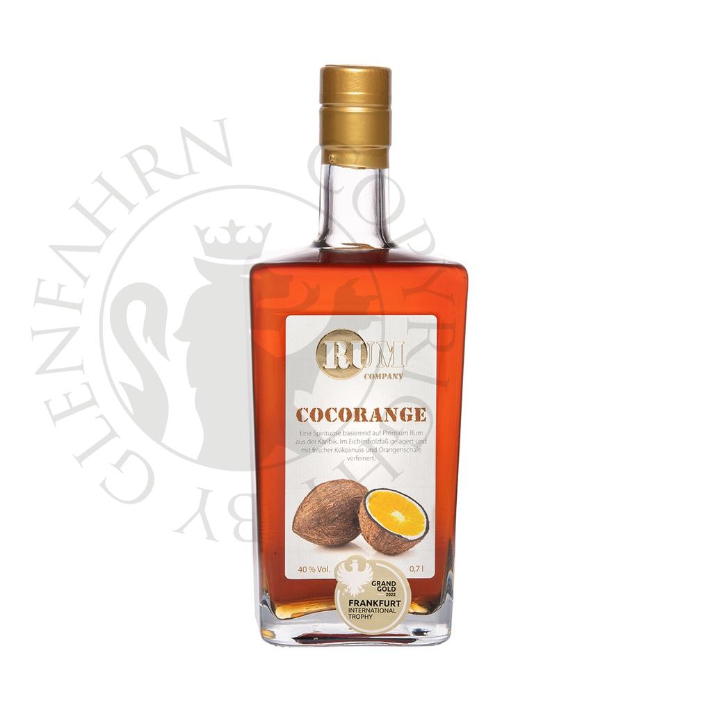 Rum Company Cocorange Caribbean Premium Flavoured Rum 70cl