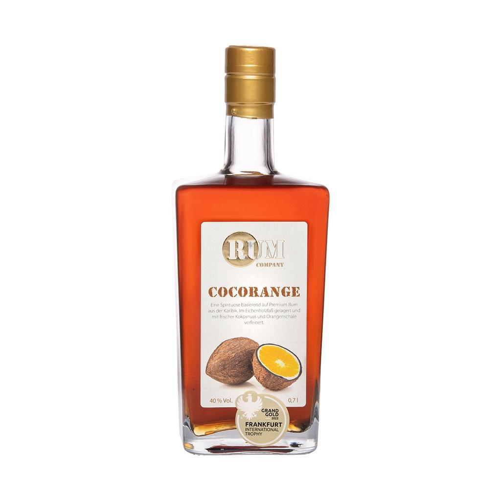 Rum Company Cocorange Caribbean Premium Flavoured Rum 70cl