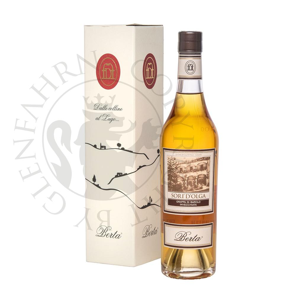 Berta Sori d'Olga Grappa Invecchiata di Barolo 50cl