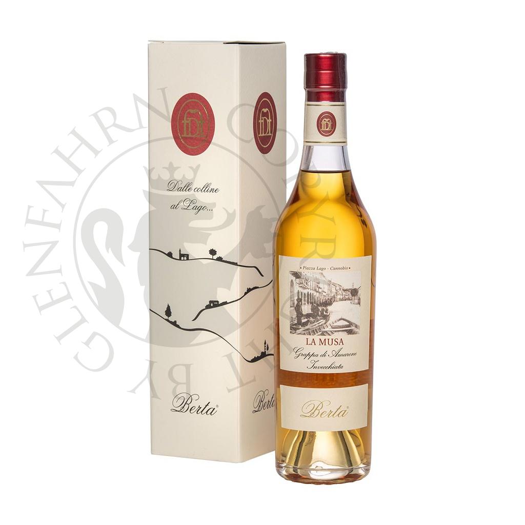 Berta La Musa Grappa Invecchiata di Amarone 50cl