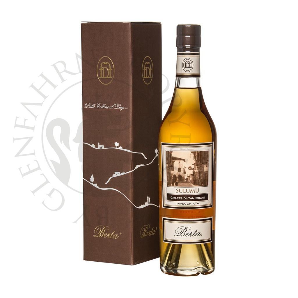 Berta Sulumu Grappa Invecchiata di Cannonau 50cl