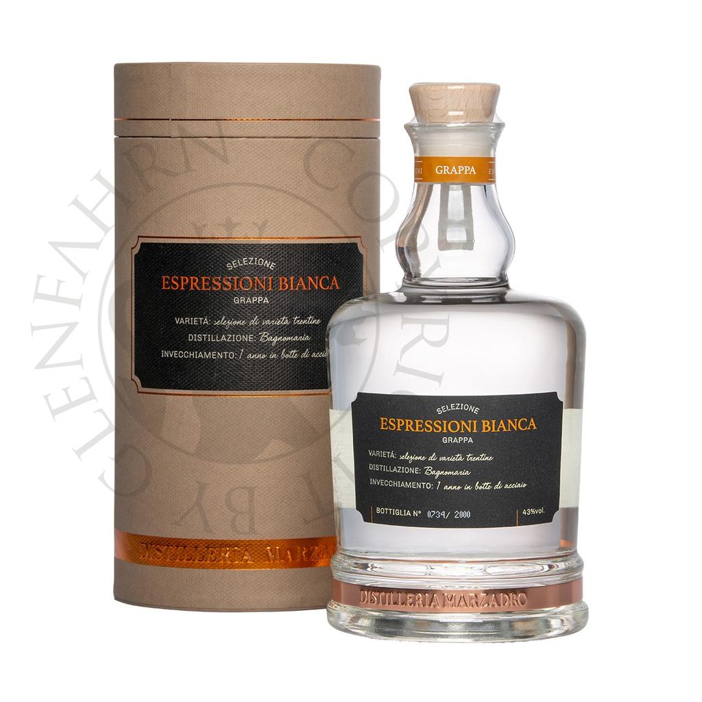 Marzadro Espressioni Bianca Grappa Giovane 70cl