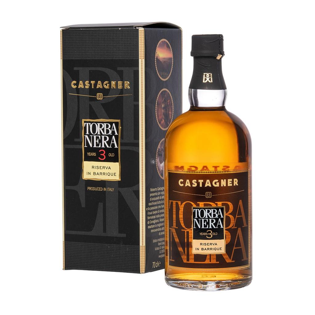 Castagner Torba Nera 3 anni Acquavite d'Uva Riserva 70cl