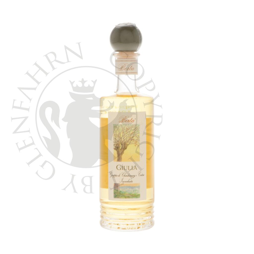 Berta Giulia Grappa Invecchiata di Chardonnay Cortese 20cl