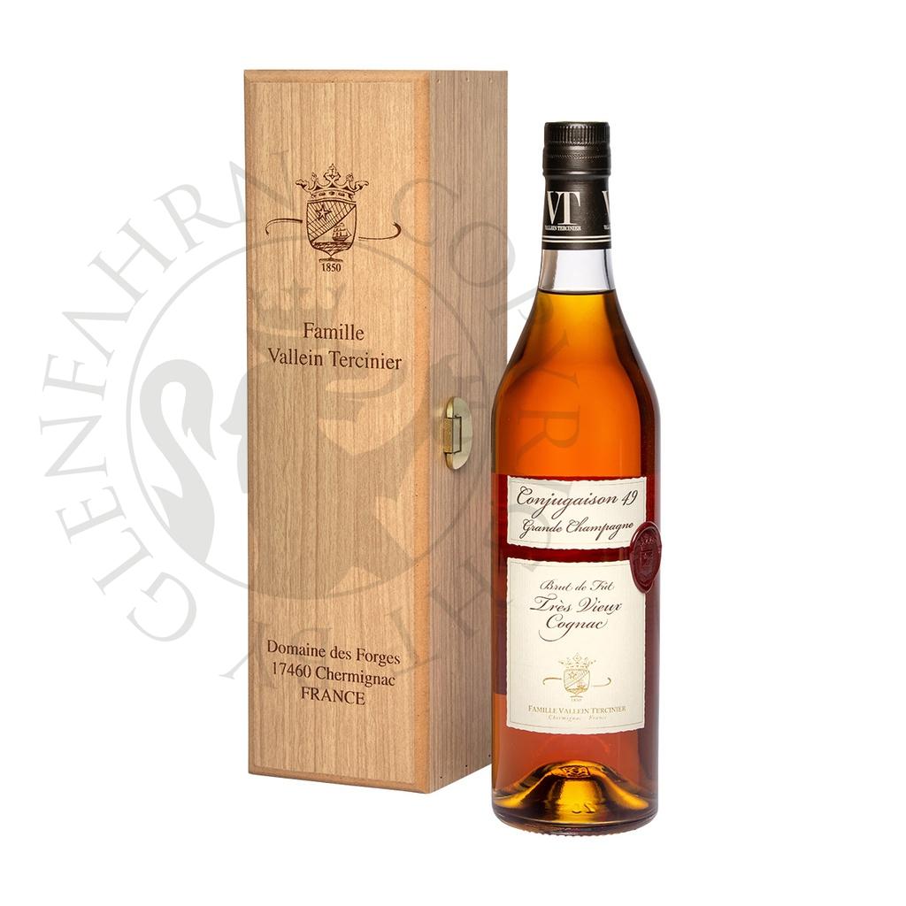 Vallein-Tercinier Conjugaison 49 Brut de Fut Tres Vieux Cognac Grande Champagne 70cl
