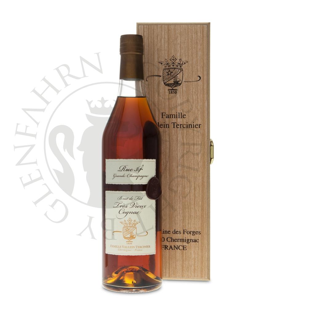 Vallein-Tercinier Grand Rue 34 Brut de Fut Tres Vieux Cognac Grande Champagne 70cl