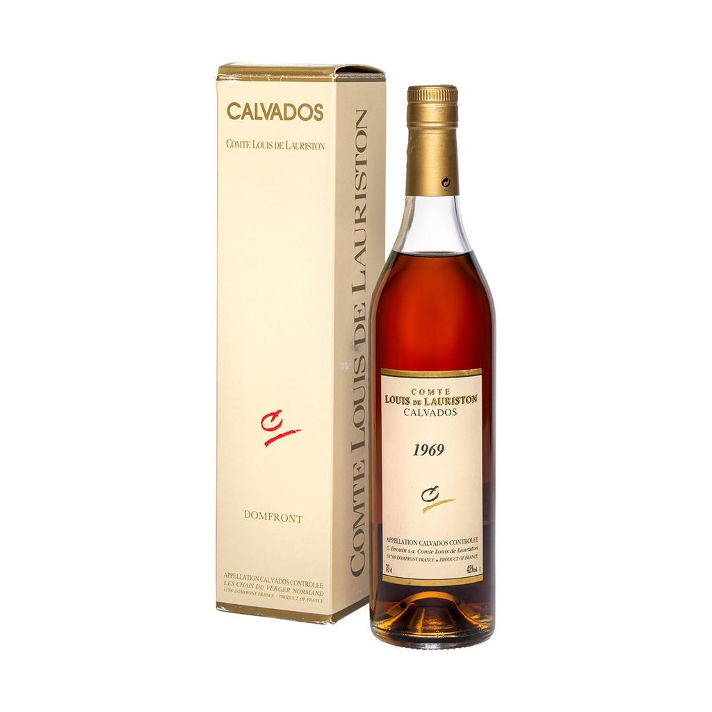Comte Louis de Lauriston 1969 Vintage Calvados Domfrontais 70cl