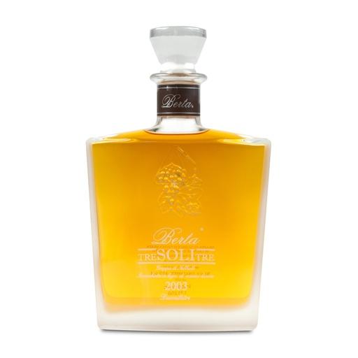 [gra001b] Berta Tre Soli Tre Grappa Riserva di Nebbiolo ohne Holzkiste 70cl