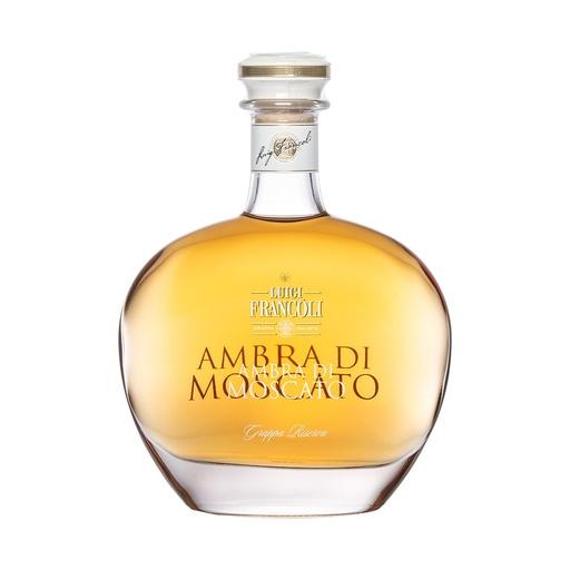[gra354] Luigi Francoli l'Ambra del Moscato Grappa Riserva 70cl