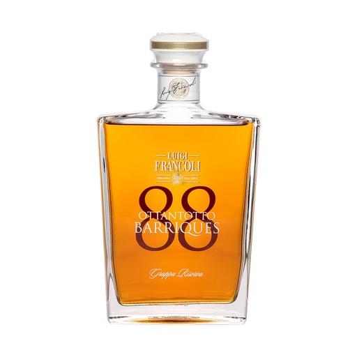 [gra353] Luigi Francoli Ottantotto 88 Barriques Grappa Riserva Nebbiolo 70cl