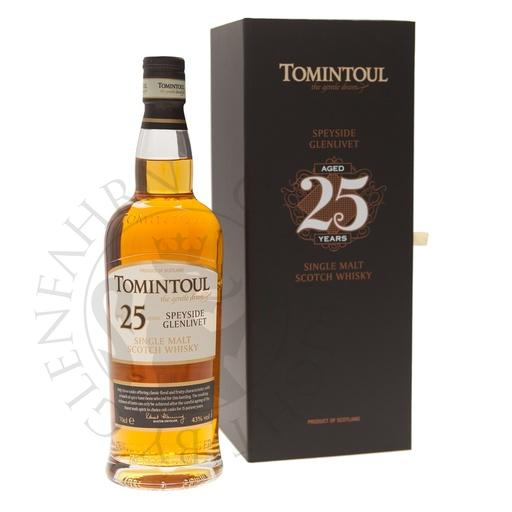[toi019] Tomintoul 25y Single Malt Scotch Whisky 70cl