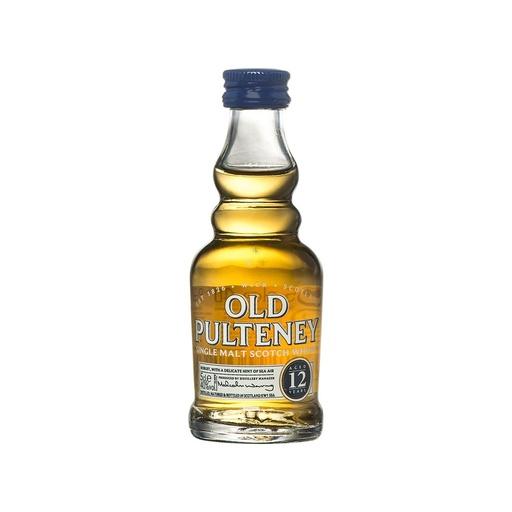 [olp001-005] Old Pulteney 12y Single Malt Scotch Whisky Miniature 5cl