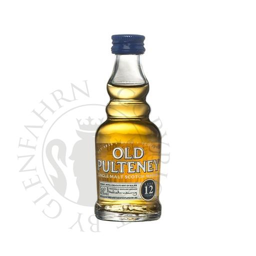 [olp001-005] Old Pulteney 12y Single Malt Scotch Whisky Miniature 5cl