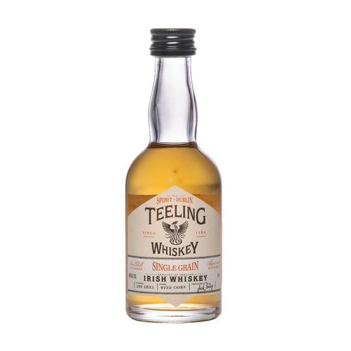 [twc003-005] Teeling Single Grain Miniature Single Grain Irish Whiskey 5cl