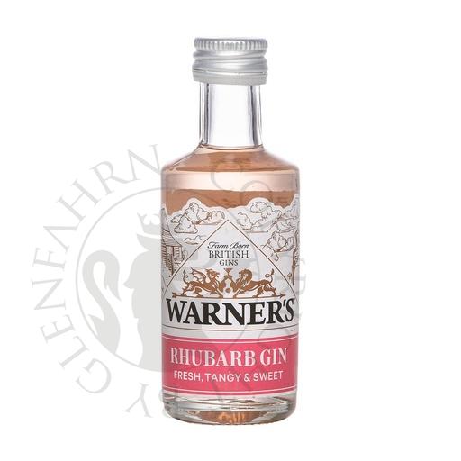 [gin051-005] Warner's Rhubarb Gin Miniature 5cl