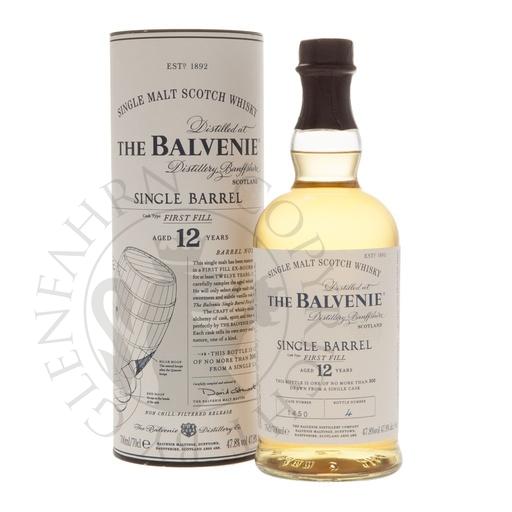 [bav029] Balvenie 12y Single Barrel First Fill Single Malt Scotch Whisky 70cl