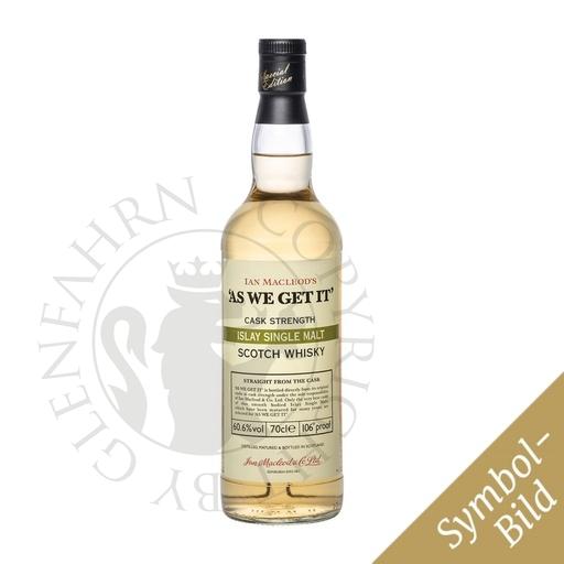 [asw007] As we get it 61.2 Islay Single Malt Scotch Whisky 70cl