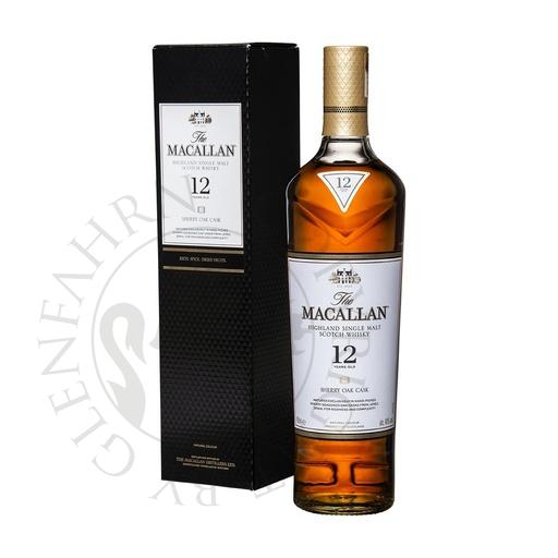 [mac012] Macallan 12y Sherry Oak Cask Single Malt Scotch Whisky 70cl