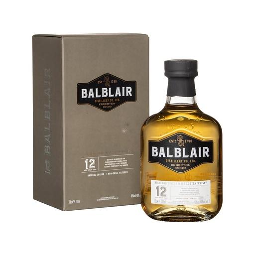 [bar040] Balblair 12y Highland Single Malt Scotch Whisky 70cl