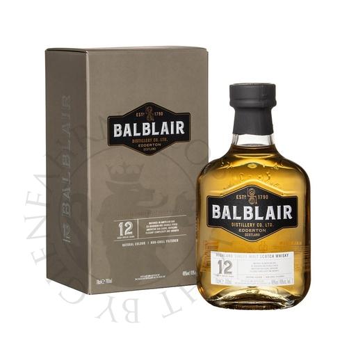 [bar040] Balblair 12y Highland Single Malt Scotch Whisky 70cl
