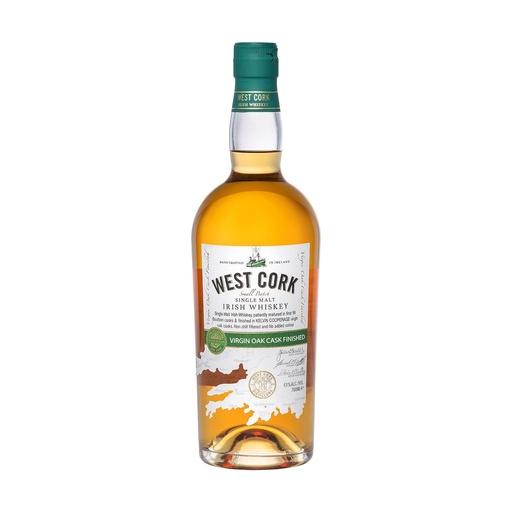 [wec020] West Cork Virgin Oak Cask Finished Small Batch Single Malt Irish Whiskey 70cl