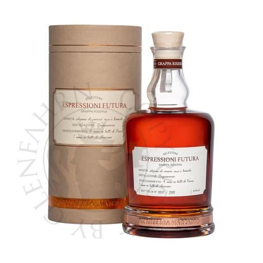 [gra469] Marzadro Espressioni Futura Grappa Riserva 70cl