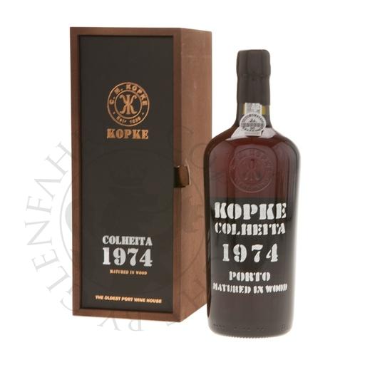 [por244] Kopke 1974 Colheita Tawny Porto 75cl
