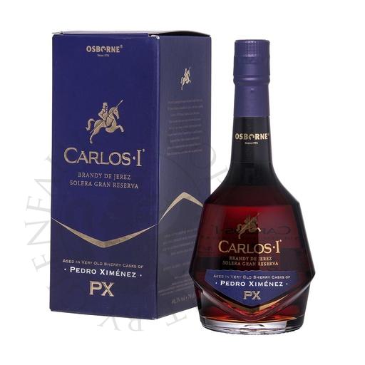 [bra031] Carlos I PX Pedro Ximenez Brandy Solera Gran Reserva 70cl