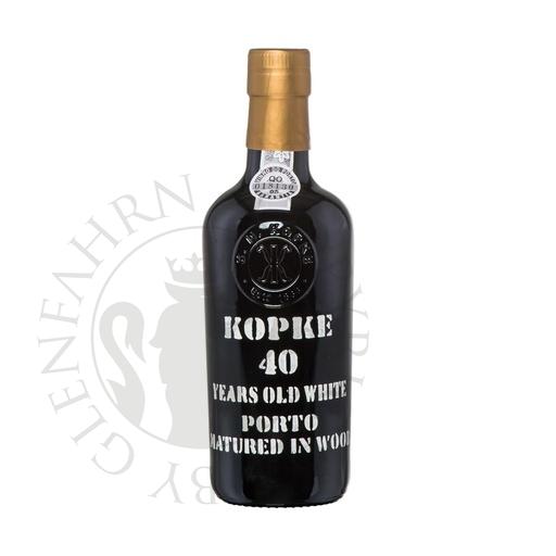[por275] Kopke 40y Old White Porto 37.5cl