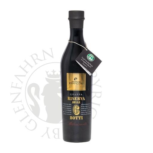 [gra488] Francoli Grappa Riserva delle 6 Botti 50cl