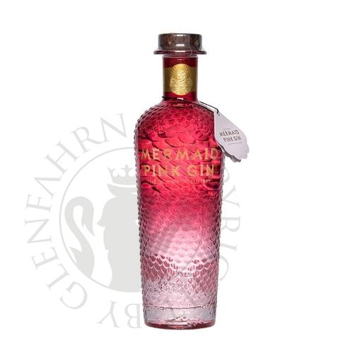 [gin351] Mermaid Pink Gin Isle of Wight Small Batch Gin 70cl