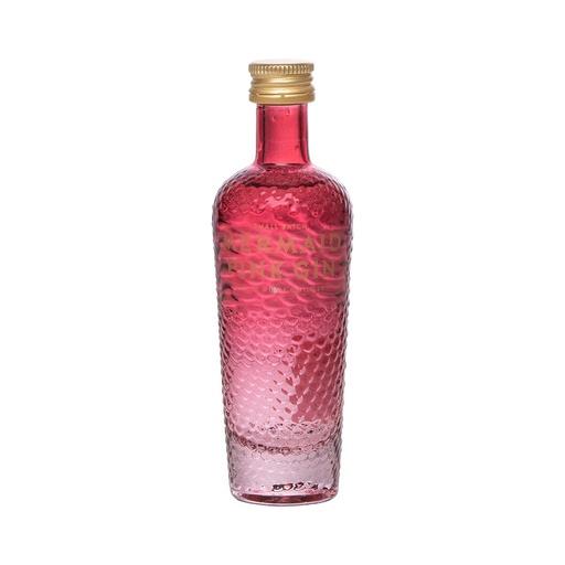 [gin351-005] Mermaid Pink Gin Isle of Wight Small Batch Gin Miniature 5cl