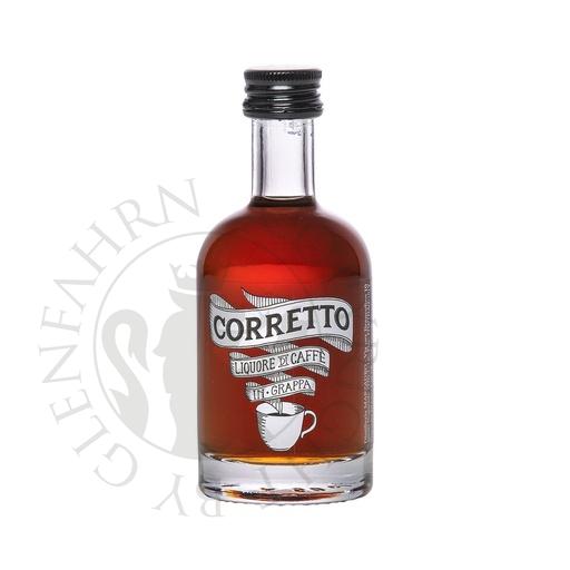 [lik103-005] Marzadro Corretto Liquore di Caffe Miniature Kaffeelikör auf Grappa-Basis 5cl
