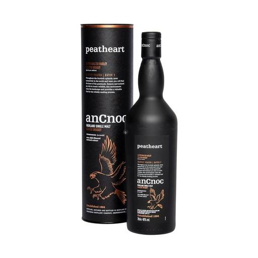[anc034] anCnoc Peatheart Batch#3 Heavily Peated Knockdhu Single Malt Scotch Whisky 70cl