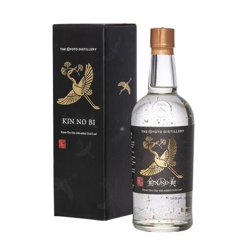 [G-gin334] KIN NO BI Kyoto Dry Gin with added Gold Leaf 70cl