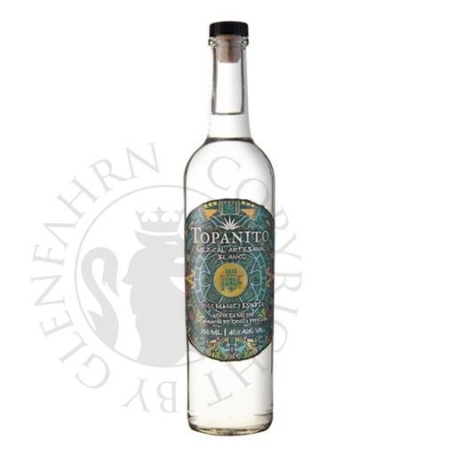 [mez004] Topanito Mezcal Artesanal Blanco 40% Maguey Espadin 70cl